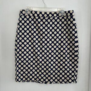 Adorable polka dot pencil JCrew Skirt